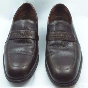 Cordovan Leather Dark Brown Loafer Great Shape!